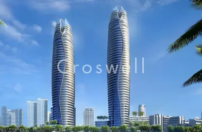 شقة - غرفة نوم - 2 حمامات للبيع في تاج القناة 2 - كانال كراون - الخليج التجاري - دبي