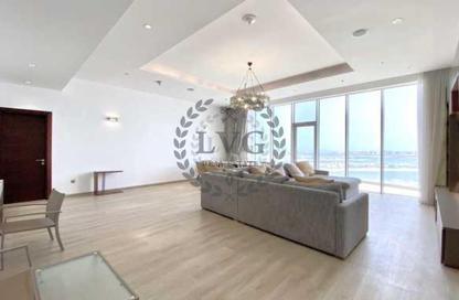 Apartment - 3 - 3 for rent in Diamond - Tiara Residences - Palm Jumeirah - Dubai