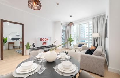 Apartment - 1 - 1 for rent in The Torch - Dubai Marina - Dubai