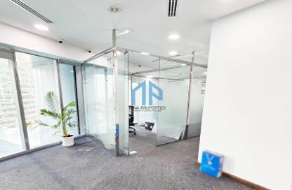 Office Space - Studio - 1 Bathroom for rent in Almas Tower - Jumeirah Lake Towers - Dubai