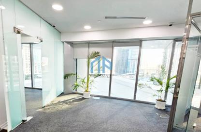 Office Space - Studio - 1 Bathroom for rent in Almas Tower - Jumeirah Lake Towers - Dubai