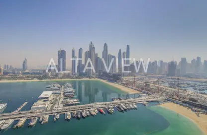 Apartment - 3 Bedrooms - 4 Bathrooms for rent in Marina Vista Tower 2 - Marina Vista - EMAAR Beachfront - Dubai Harbour - Dubai