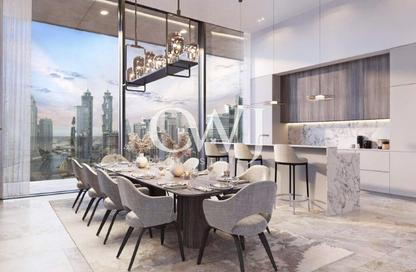 Apartment - 1 Bedroom - 2 Bathrooms for sale in Peninsula Four - Peninsula - Business Bay - Dubai