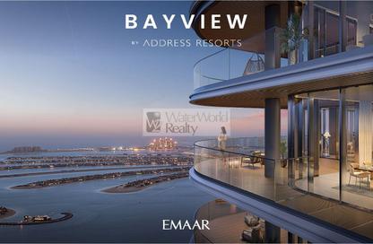 Apartment - 3 Bedrooms - 4 Bathrooms for sale in Bayview - EMAAR Beachfront - Dubai Harbour - Dubai