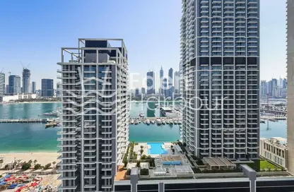 شقة - غرفة نوم - 1 حمام للبيع في جراند بلو تاور 2 - إعمار بيتشفرونت - دبي هاربور - دبي