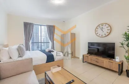 Apartment - Studio - 1 Bathroom for rent in Jumeirah Bay X1 - JLT Cluster X - Jumeirah Lake Towers - Dubai