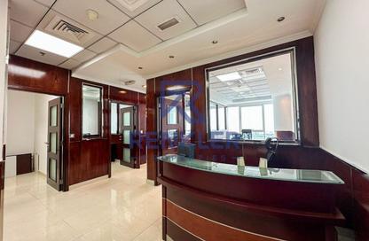 Office Space - Studio - 1 Bathroom for rent in Churchill Executive Tower - Churchill Towers - Business Bay - Dubai