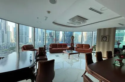 Office Space - Studio - 1 Bathroom for rent in The Binary Tower - Business Bay - Dubai