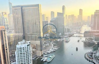 Apartment - 3 Bedrooms - 4 Bathrooms for rent in JAM Marina Residence - Dubai Marina - Dubai Apartment - 3 Bedrooms - 4 Bathrooms for rent in JAM Marina Residence - Dubai Marina - Dubai