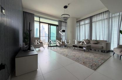 شقة - 3 - 4 للايجار في برج Marina Vista 2 - مارينا فيستا - إعمار بيتشفرونت - دبي هاربور - دبي