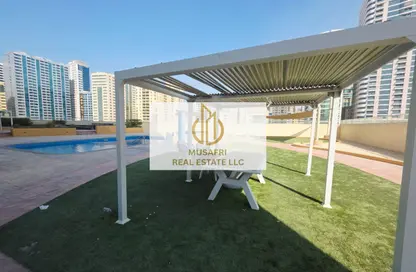 Apartment - 3 Bedrooms - 5 Bathrooms for rent in Sharjah 555 Tower - Al Khan Corniche - Al Khan - Sharjah