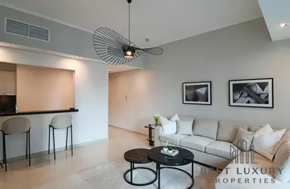 Apartment - 1 Bedroom - 1 Bathroom for rent in Silverene Tower B - Silverene - Dubai Marina - Dubai