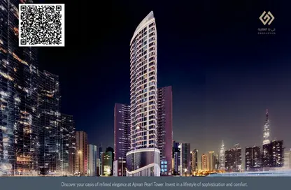 شقة - 2 غرف نوم - 3 حمامات للبيع في C1 برج - أبراج لؤلؤة عجمان - عجمان وسط المدينة - عجمان