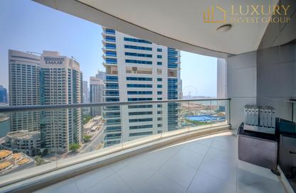 Apartment - 3 - 3 for rent in Skyview Tower - Dubai Marina - Dubai