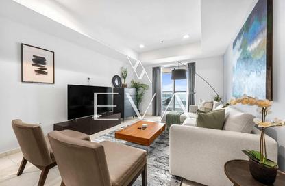 Apartment - 2 - 2 for rent in Princess Tower - Dubai Marina - Dubai