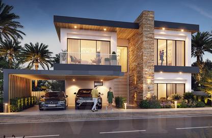 Townhouse - 5 Bedrooms - 6 Bathrooms for sale in Costa Brava 1 - Costa Brava - Damac Lagoons - Dubai