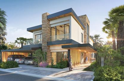 Townhouse - 5 Bedrooms - 6 Bathrooms for sale in Costa Brava 1 - Costa Brava - Damac Lagoons - Dubai