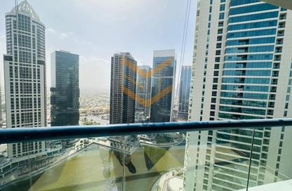 Apartment - 1 Bedroom - 2 Bathrooms for rent in Jumeirah Bay X1 - Jumeirah Bay Towers - JLT Cluster X - Jumeirah Lake Towers - Dubai