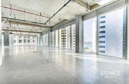 Office Space - Studio - 1 Bathroom for rent in Al Fattan Office Tower - Al Fattan Marine Towers - Jumeirah Beach Residence - Dubai
