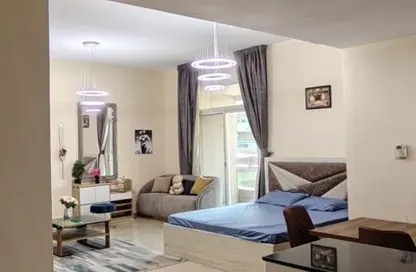 Apartment - Studio - 1 Bathroom for rent in Horizon Towers - Ajman Downtown - Ajman