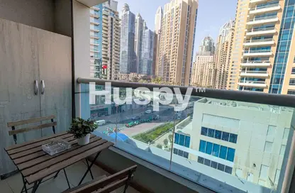 Apartment - Studio - 1 Bathroom for rent in Marina Diamond 3 - Marina Diamonds - Dubai Marina - Dubai