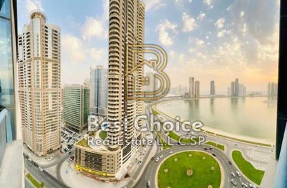 Apartment - 2 - 2 for sale in Beach Tower 2 - Al Khan Lagoon - Al Khan - Sharjah