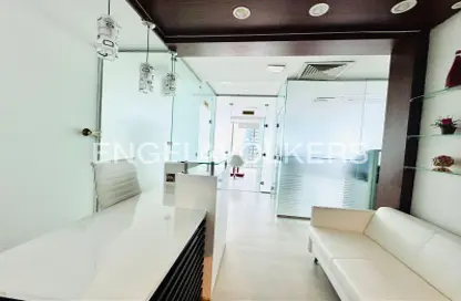 Office Space - Studio - 1 Bathroom for rent in The Prism - Business Bay - Dubai