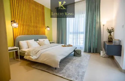 Apartment - Studio - 1 Bathroom for rent in Damac Maison Prive A - Damac Maison Prive - Business Bay - Dubai