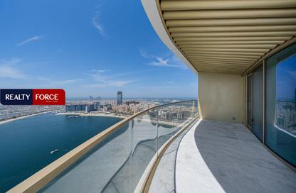 Apartment - 3 Bedrooms - 4 Bathrooms for sale in Seapoint Tower 1 - Seapoint - Emaar Beachfront - Dubai Harbour - Dubai