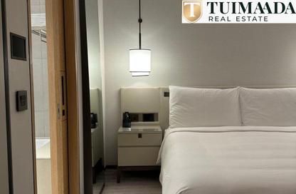 Apartment - 1 Bedroom - 1 Bathroom for rent in Jumeirah Gate Tower 2 - The Address Jumeirah Resort and Spa - Jumeirah Beach Residence - Dubai