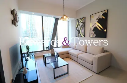 Apartment - 1 Bedroom - 2 Bathrooms for rent in Silverene Tower B - Silverene - Dubai Marina - Dubai