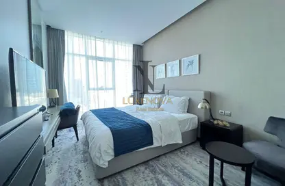 Apartment - Studio - 1 Bathroom for rent in Damac Maison Prive A - Damac Maison Prive - Business Bay - Dubai