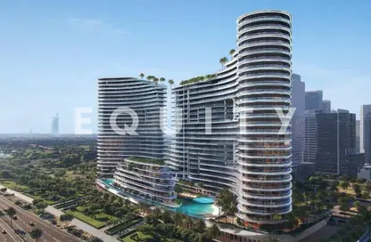 Apartment - Studio - 1 Bathroom for sale in Binghatti Aquarise - Business Bay - Dubai Apartment - Studio - 1 Bathroom for sale in Binghatti Aquarise - Business Bay - Dubai