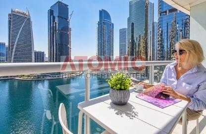 شقة - 1 للايجار في ليك تيراس - (JLT) مجمع D - أبراج بحيرات الجميرا - دبي