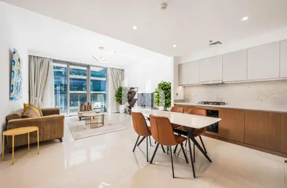 شقة - غرفة نوم - 1 حمام للايجار في برج Beach Isle 1 - بيتش آيل - إعمار بيتشفرونت - دبي هاربور - دبي