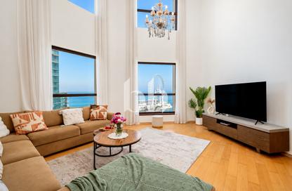 Apartment - 4 - 6 for rent in Shams 4 - Shams - Jumeirah Beach Residence - Dubai