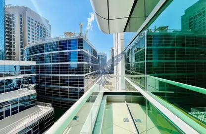 شقة - غرفة نوم - 2 حمامات للايجار في برج الياقوت - دانة بو ظبي - أبوظبي