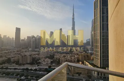 Apartment - 2 Bedrooms - 2 Bathrooms for rent in Burj Views - Downtown Dubai - Dubai
