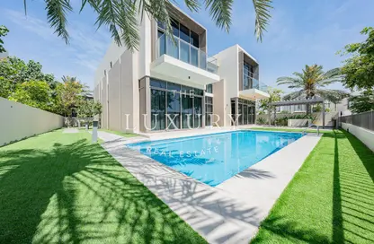 Villa - 5 Bedrooms - 6 Bathrooms for rent in Golf Place 1 - Golf Place - Dubai Hills Estate - Dubai