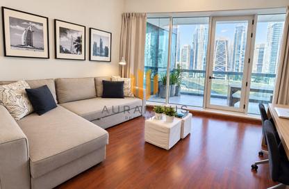 Apartment - 4 - 5 for rent in Horizon Tower - Dubai Marina - Dubai