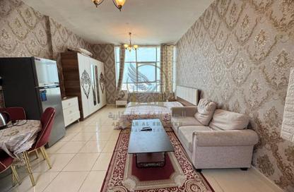 Apartment - Studio - 1 Bathroom for rent in Orient Tower 1 - Orient Towers - Al Bustan - Ajman