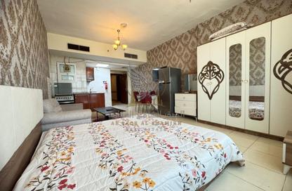 Apartment - Studio - 1 Bathroom for rent in Orient Tower 1 - Orient Towers - Al Bustan - Ajman
