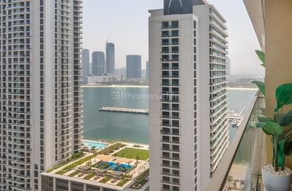 Apartment - 1 - 1 for rent in Grand Bleu Tower 1 - Grand Bleu - Emaar Beachfront - Dubai Harbour - Dubai