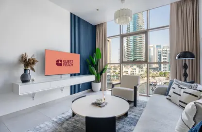 شقة - 2 غرف نوم - 3 حمامات للايجار في No.9 - دبي مارينا - دبي