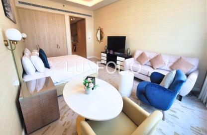 Apartment - Studio - 1 Bathroom for rent in The Palm Tower - Palm Jumeirah - Dubai