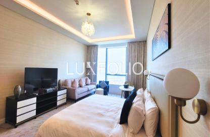 Apartment - Studio - 1 Bathroom for rent in The Palm Tower - Palm Jumeirah - Dubai