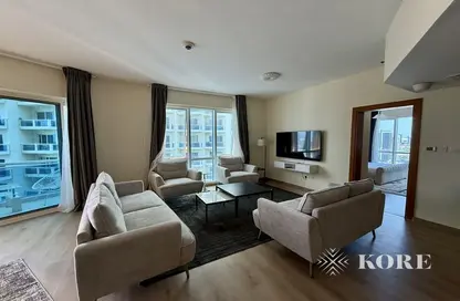 Apartment - 2 Bedrooms - 2 Bathrooms for rent in Lago Vista A - Lago Vista - Dubai Production City (IMPZ) - Dubai