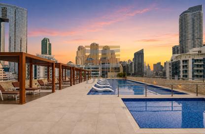 Apartment - Studio - 1 Bathroom for rent in DEC Tower 1 - DEC Towers - Dubai Marina - Dubai