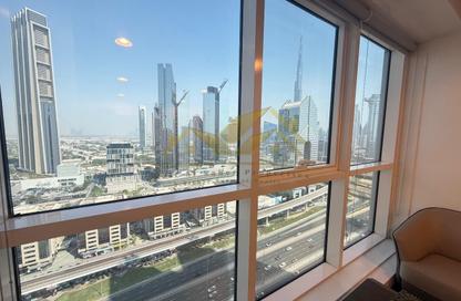 Office Space - Studio - 1 Bathroom for rent in Aspin Tower - Sheikh Zayed Road - Dubai