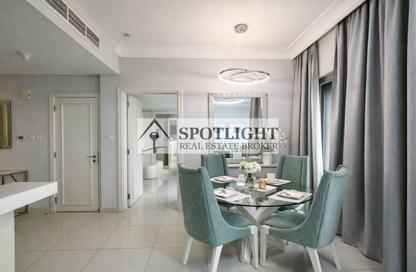 Apartment - 1 - 2 for rent in Damac Maison Dubai Mall Street (The Signature) - Burj Khalifa Area - Downtown Dubai - Dubai
